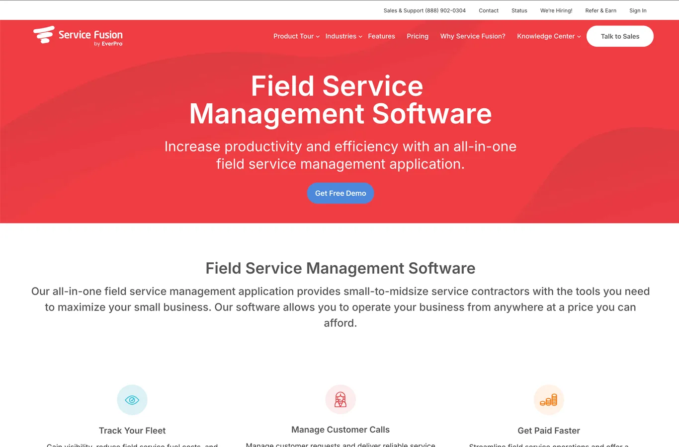 ServiceFusion Conversion Optimization